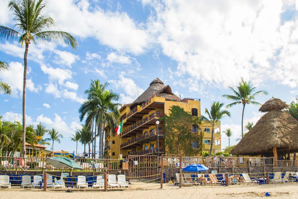 Cabanas Del Capitan Hotel Rincon de Guayabitos Exterior foto