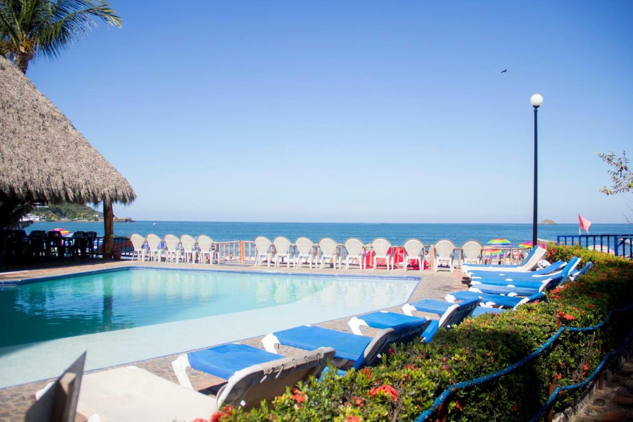 Cabanas Del Capitan Hotel Rincon de Guayabitos Exterior foto